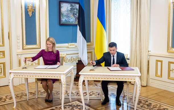 Эстония официально поддержала заявку Украины на вступление в ЕС
